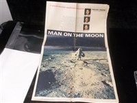 August 13, 1969 Chicago Tribune Apollo 11 Souvenir Supplement