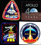 Clean-Up Lot of 10 Asst., 6 Diff. Space Shuttle/ International Space Station Program Mission Stickers