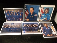 Clean-Up Lot of 14 Diff. NASA Astronaut Photos/Class Photos