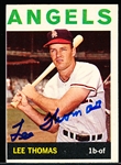 Autographed 1964 Topps Bsbl. #255 Lee Thomas, Angels