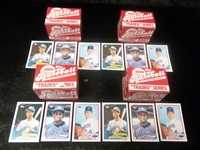 1989 Topps Traded Baseball Opened Factory Sets- 4 Sets