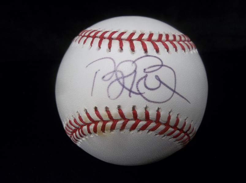 Autographed Bret Boone Rawlings MLB (Selig Comm.) Baseball