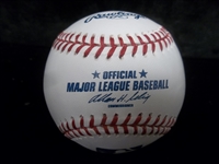 Autographed Mark McLemore Rawlings MLB (Selig Comm.) Baseball