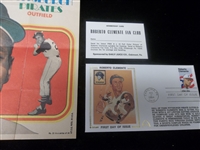 Three Diff. Roberto Clemente Items