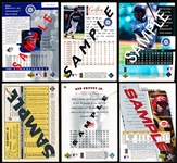 6 Diff. Ken Griffey Jr. Sample Cards