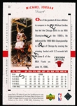 1998-99 SP Authentic Bskt.- “Sample” Card- #23 Michael Jordan, Bulls