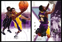 2 Diff. Kobe Bryant “Sample” Cards