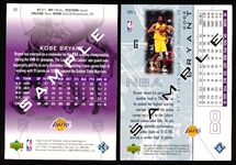 2 Diff. Kobe Bryant “Sample” Cards
