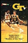 1983-84 Georgia Tech NCAA Bskbl. Schedule- Featuring Mark Price!