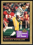 1995 Enor Pro FB HOF #180 Kellen Winslow SP, Chargers