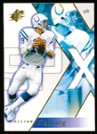 2000 SPx Football- “Sample” Card- #18 Peyton Manning, Colts