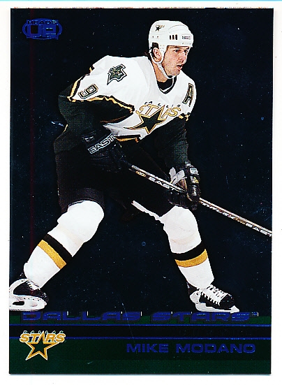 2002-03 Pacific Heads Up Hockey- “Blue”- #39 Mike Modano, Stars- #202/240