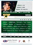 2002-03 Pacific Heads Up Hockey- “Blue”- #39 Mike Modano, Stars- #202/240