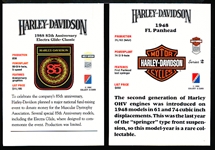 Two Diff. Collect-A-Card Harley-Davidson Hologram Cards