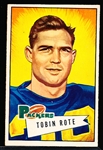 1952 Bowman Football Small- #56 Tobin Rote, Packers