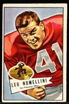 1952 Bowman Football Small- #125 Leo Nomellini, 49ers