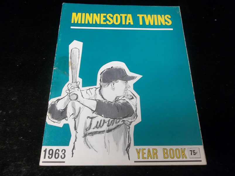 1963 Minnesota Twins MLB Yearbook