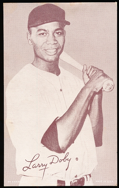 1947-66 Baseball Exhibit- Larry Doby- “An Exhibit Card” Front