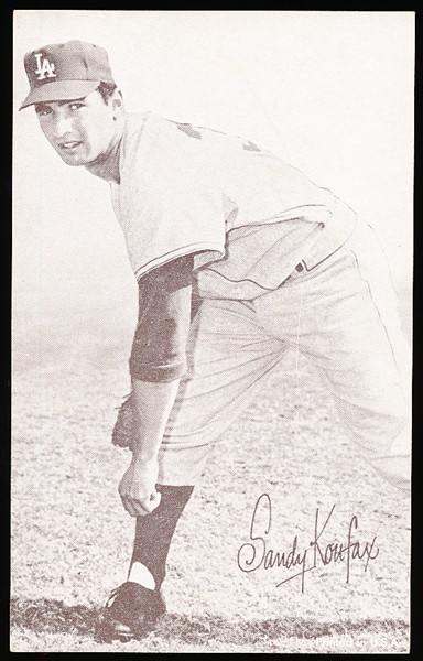 1947-66 Baseball Exhibit- Sandy Koufax