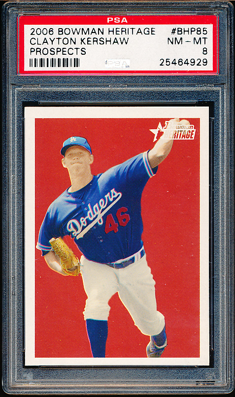 Lot Detail - 2006 Bowman Heritage Bb- “Prospects”- #BHP85 Clayton ...