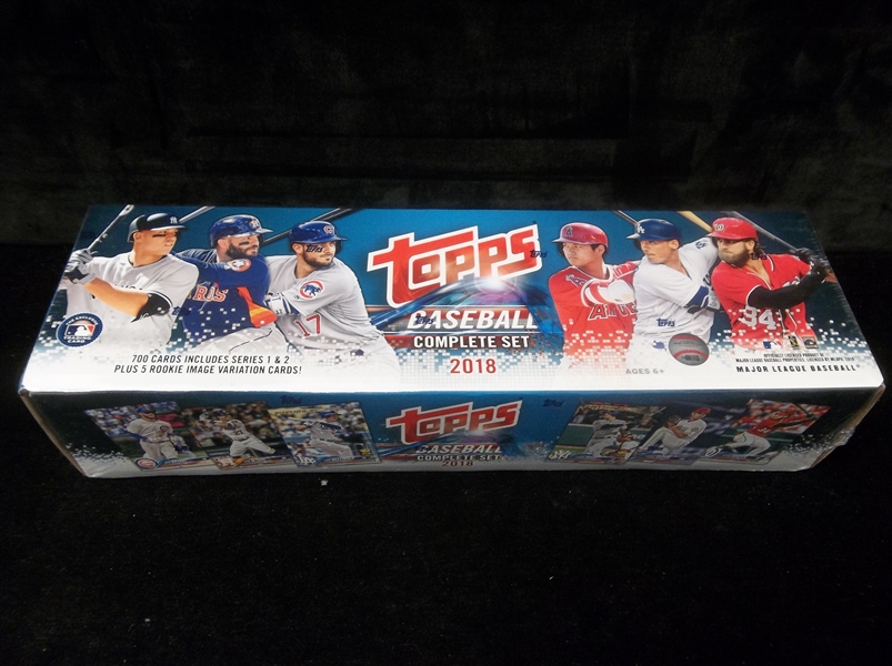 2018 Topps Baseball Factory Sealed Set of 705