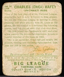 1934 Goudey Bb-#34 Chick Hafey, Reds
