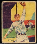 1934-36 Diamond Star Baseball- #40 Blondy Ryan, Phillies