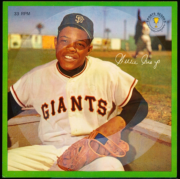 1964 Auravision Baseball Record- Willie Mays