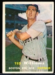 1957 Topps Baseball- #1 Ted Williams, Red Sox