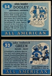 1955 Topps All American Fb- 2 Diff
