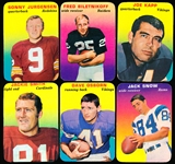 1970 Topps Fb Super Glossy’s- 14 Diff