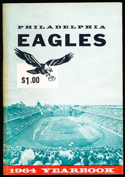 1964 Philadelphia Eagles NFL Media Guide