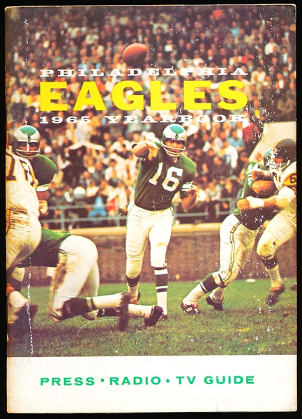 1965 Philadelphia Eagles NFL Media Guide