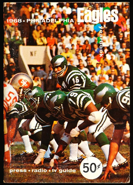 1968 Philadelphia Eagles NFL Media Guide