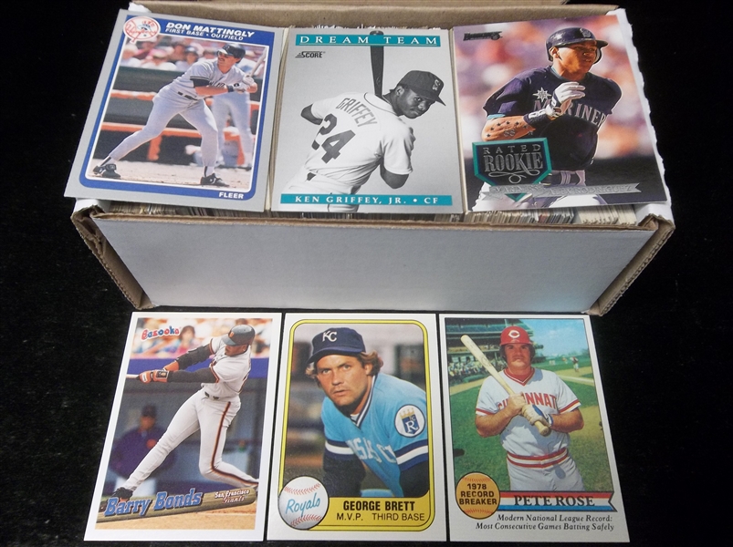 Baseball Star Card Lot- 350 Stars