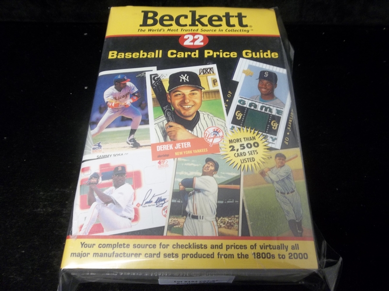 2001 Beckett Baseball Card Price Guide