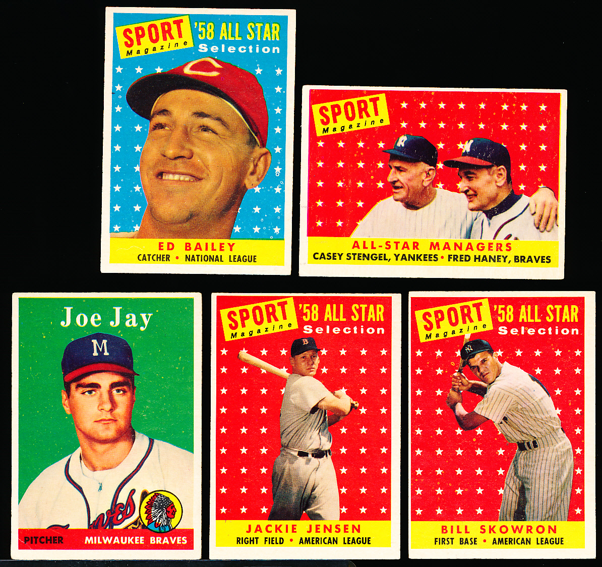 Lot Detail 1958 Topps Baseball 10 Diff