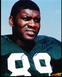 Autographed Dave Robinson Green Bay Packers NFL Color 8” x 10” Photo