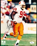 Autographed Warren Sapp Tampa Bay Buccaneers NFL Color 8” x 10” Photo- JSA Certified