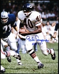 Autographed Gale Sayers Chicago Bears NFL Color 8” x 10” Photo