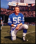 Autographed Joe Schmidt Detroit Lions NFL Color 8” x 10” Photo