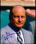 Autographed Tex Schramm Dallas Cowboys NFL Color 8” x 10” Photo