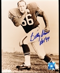 Autographed Billy Shaw Buffalo Bills NFL B/W 8” x 10” Photo