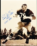 Autographed Bob St. Clair San Francisco 49ers NFL B/W 8” x 10” Photo
