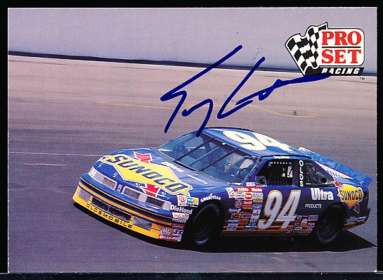 Autographed 1991 Pro Set NASCAR #82 Car 94 Sunoco- Signed by Terry Labonte