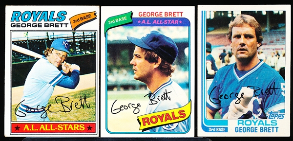 George Brett- 12 Cards