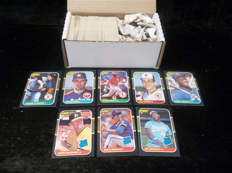 Lot Detail Leaf Baseball Complete Set Of