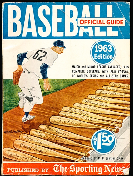 1963 The Sporting News Official Baseball Guide