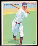 1933 Goudey Baseball- #191 Ben Chapman, Yankees