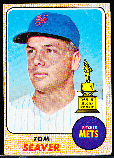 Lot Detail - 1968 Topps Bb- #45 Tom Seaver, Mets